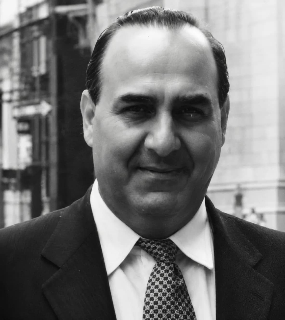 Retrato del fundador Emilio Farach Zablah.